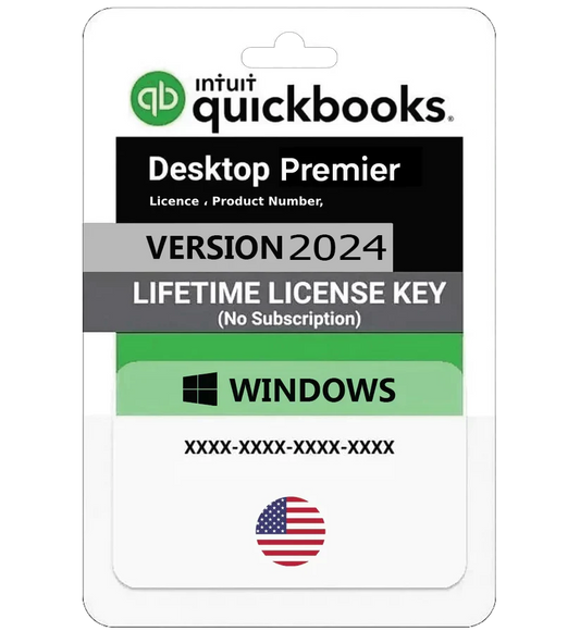 QuickBooks Desktop Premier 2024 For windows US | No-Subscription